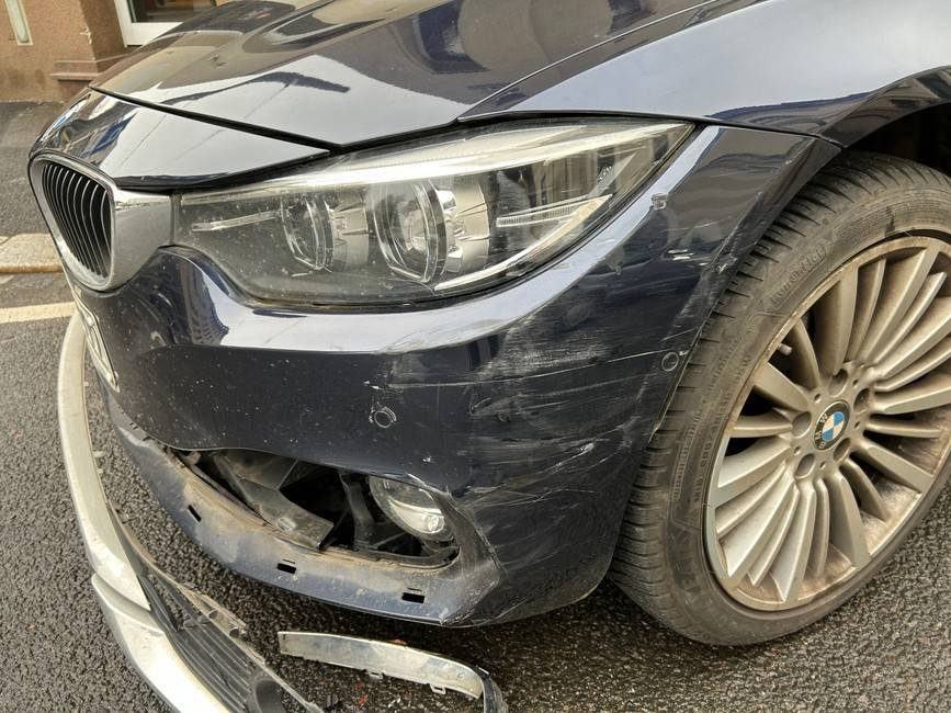 BMW 4er Gran Coupé 420i xDrive (F36), Schadensbild aus dem Gutachten