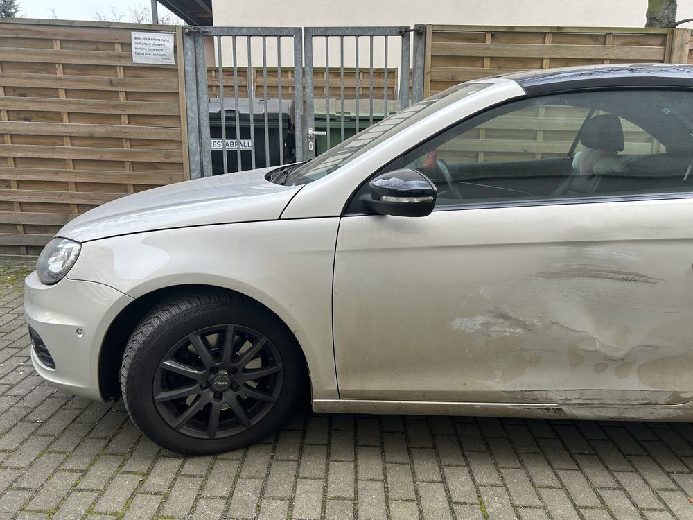 Volkswagen Eos Sport & Style Plus, Schadensbild aus dem Gutachten
