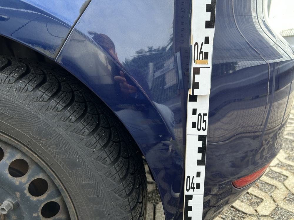 Volkswagen Golf VI Style, Schadensbild aus dem Gutachten